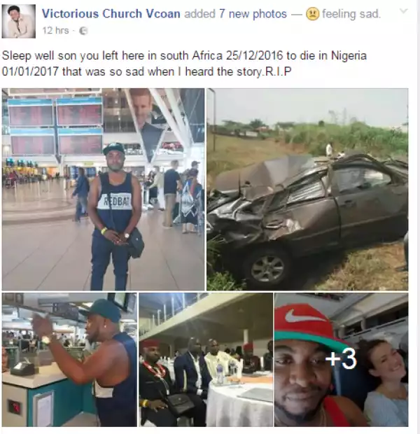 Nigerian man dies few days after he returned to the country for Christmas